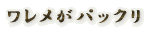 ���������p�b�N��